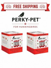 PERKY-PET Ready-To-Use Sugar Hummingbird Nectar - JUMBO 8 Cans 128 Oz.  -NEW 