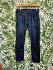 citizens of humanity blue jeans agnes mid rise slim straight 5 pockets size 28