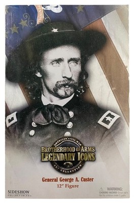 Sideshow General George Custer 12''Figure NEW Brotherhood of Arms Legendary Icons