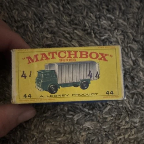 Lesney Matchbox Series No 44 Red Green Diecast GMC Truck 1:64 with Box