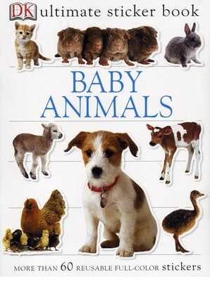 Ultimate Sticker Collection: Baby Animals - paperback DK Publishing
