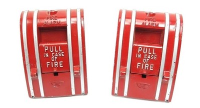 Edwards General Signal Fire Alarm Station 270-SPO Noncoded (LOT OF 2)