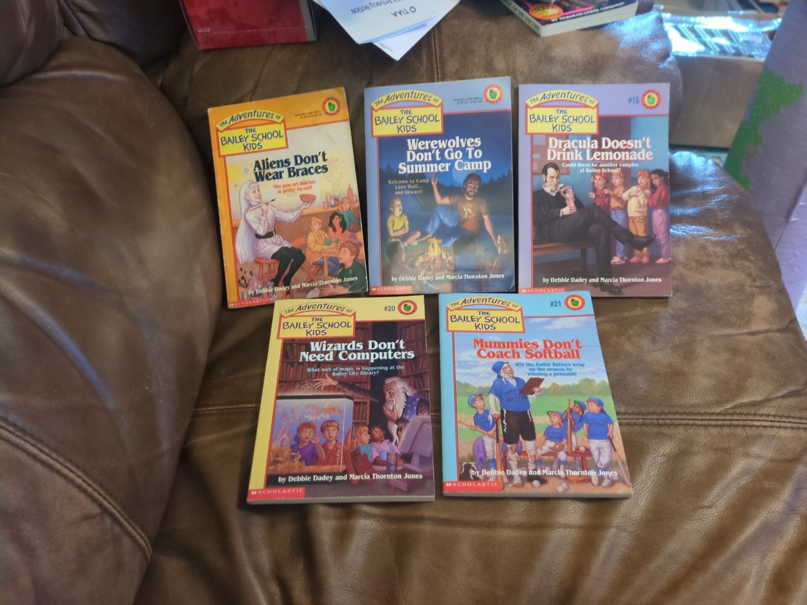 Vintage Lot Of The Adventures The Bailey School Kids Books. Dadey Jones Lot Of 5