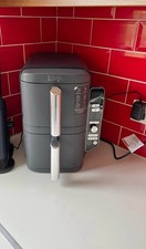 Ninja Double Stack XL Air Fryer SL400UK Used Twice Great Condition No Box