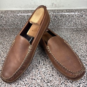 Allen Edmonds Interstate 90 Loafer Shoes Slip On Driving Moc Brown Men\'s 11 Allen Edmonds Interstate 90 Men main image 4