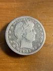 1905-S Barber Quarter Fine Condition SKU# 33842