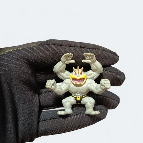 Vintage TOMY Pokemon MACHAMP 1.5" Mini Figure Nintendo CGTSJ Toy Collectible