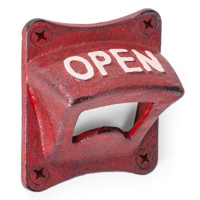 Abbott Collection Antique Red Square Open Wall 2.5 inches SQ, 
