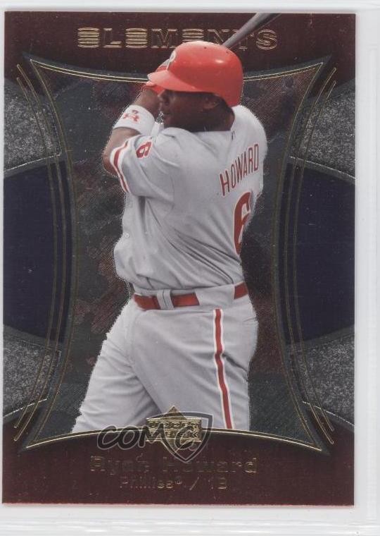 2007 Upper Deck Elements Ryan Howard #73 0b9