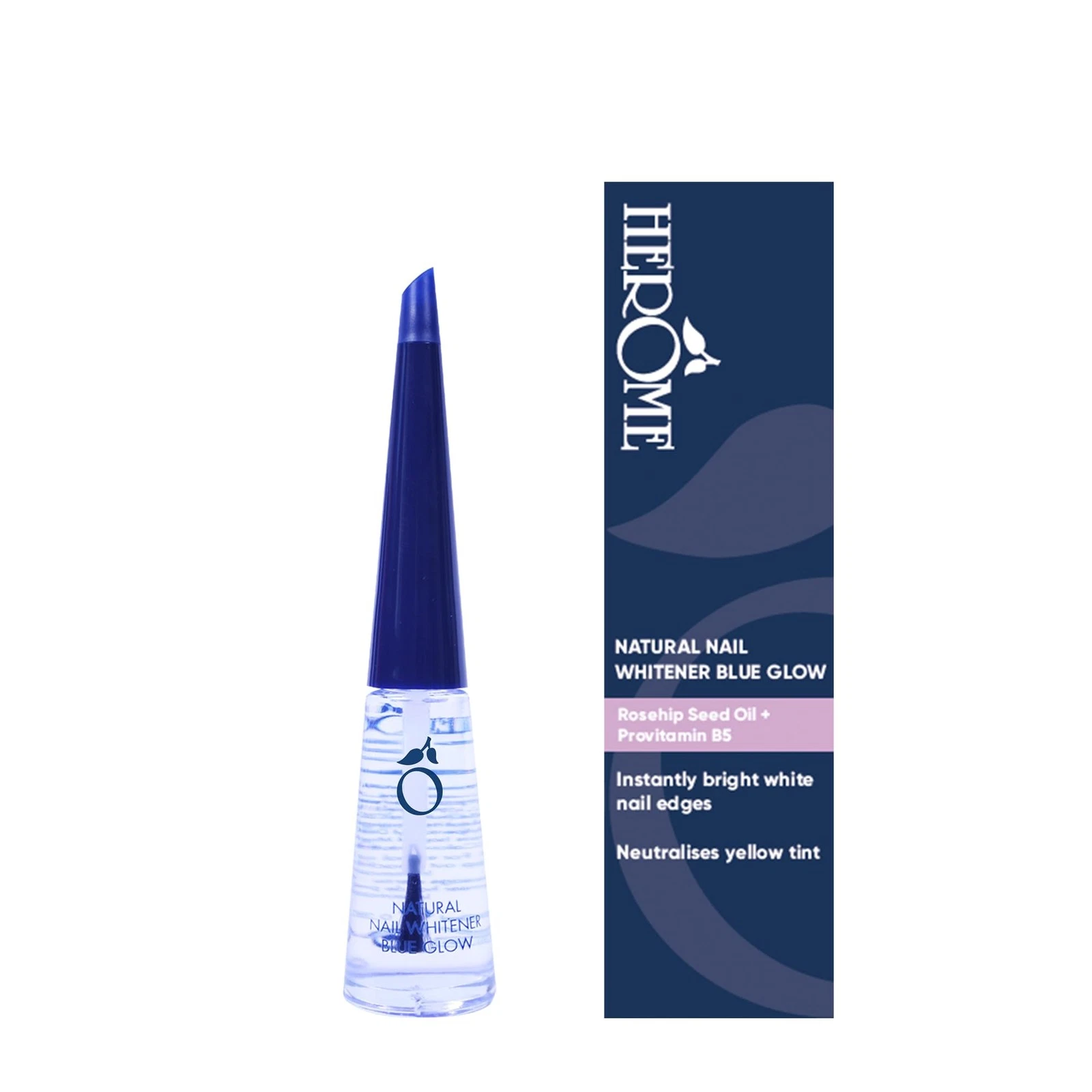 Nail Brightener Nail Whitener Blue Glow Whitening Nail Polish Accentuates The ...
