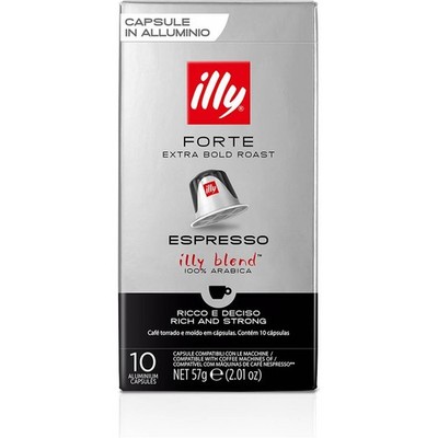 Illy Espresso Forte Capsules 10 Pack