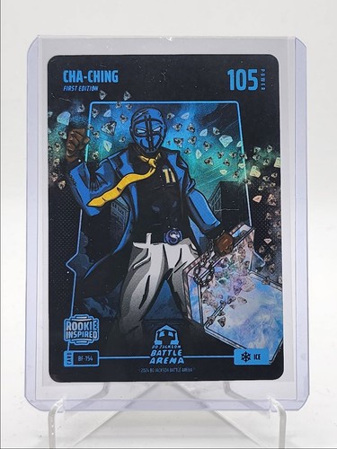 JACKSON CHOURIO CHA-CHING 2024 BO JACKSON BATTLE ARENA ICE 1ST RC FOIL B Q5918