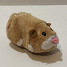 ZHU ZHU PETS MR. SQUIGGLES TAN WORKING  NEAR MINT FROM 2008