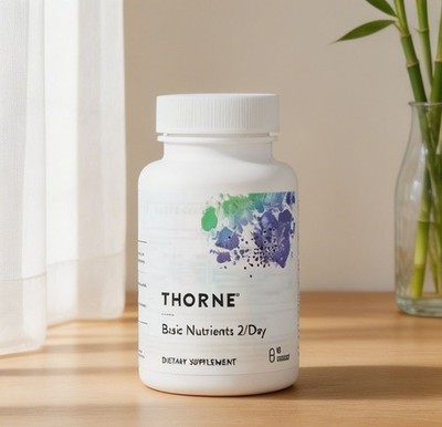 Lot 1 of Thorne Research Basic Nutrients 2/Day 60 Count x1 Exp 7/2026