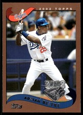 Adrian Beltre 2002 Topps Opening Day #72 Dodgers MLB READ FREE SHIP AutographDen