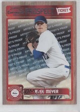 2011 Playoff Contenders Prospect Tickets Artist's Proof 28/49 Alex Meyer 2u8