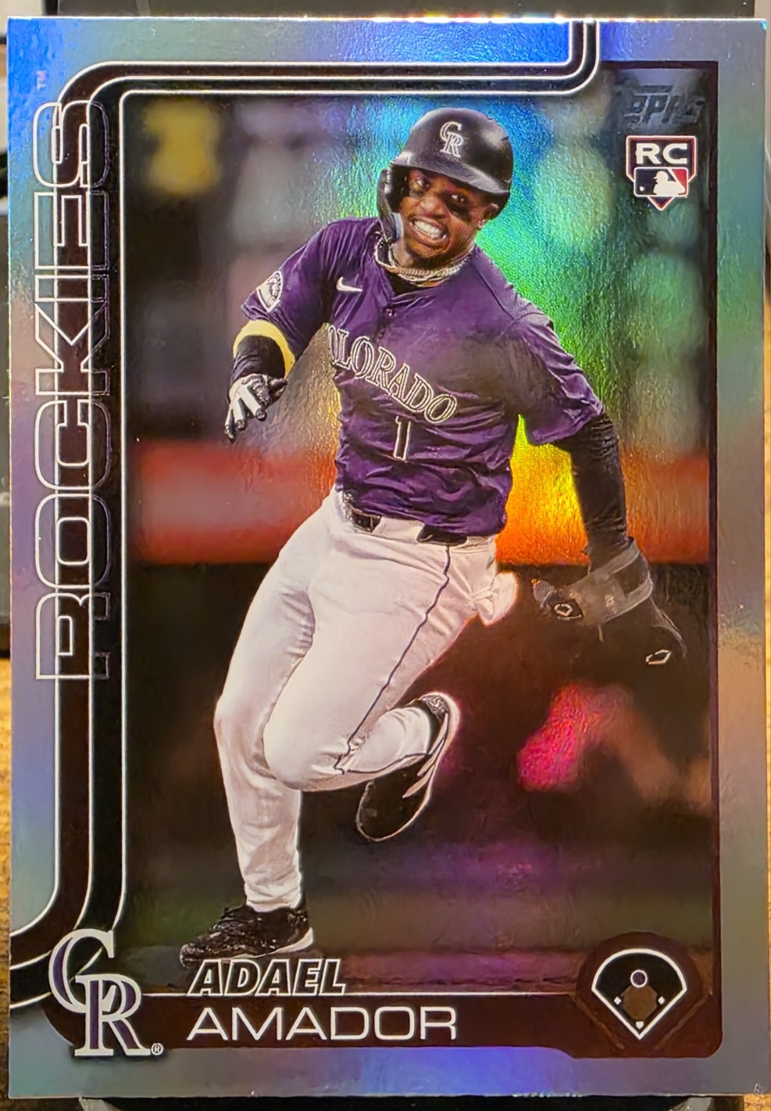 2025 Topps Series 1 Adael Amador RC 191 Rainbow Foil *Buy 2 Get 1