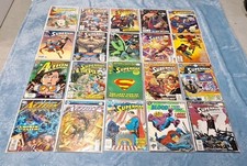Action Comics Superman Supergirl Batman DC Comics Lot Of 20 Comics Free Shipping