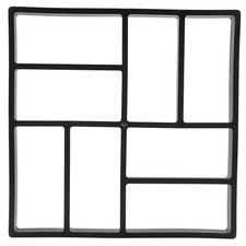 APaving Pavement Concrete Mould Stepping Stone Mold Garden Lawn Path Paver Walk