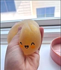 SUPER RARE Crazy Fun Squishy Bun Viral Rainbow Mystery Dumpling GOLD GLITTER