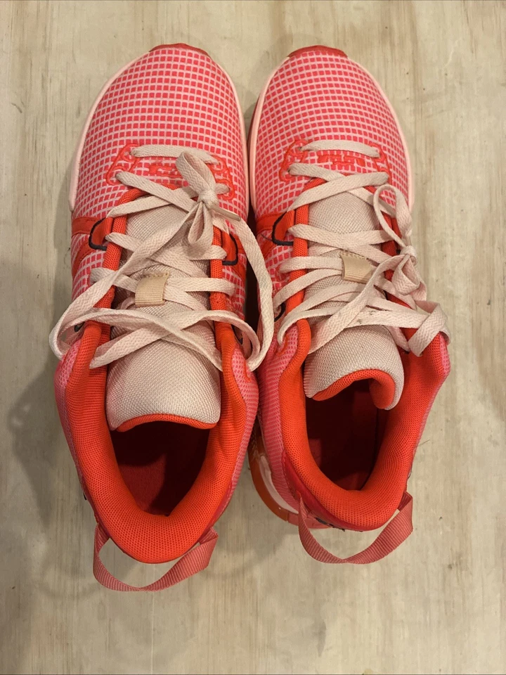 3273) Nike LeBron Witness 7 VII Bright Crimson DM1123-600 Men’s Size 11.5 - Image 4 of 4