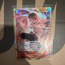 Bandai One Piece Card Game Portgas D. Ace OP02-013 SP Special Alt Art Holo EN