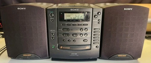 Sony CFD-626 Vintage Boombox Stereo. 6 CD Changer, AM / FM Radio - NO TAPE