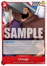 Urouge OP14-002 Uncommon The Azure Sea's Seven One Piece Near Mint