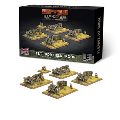 18/25 PDR PDR-STANGE BATTERIE - FLAMES OF WAR - BBX86