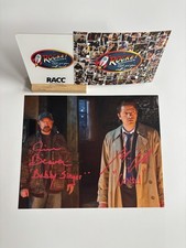 MISHA COLLINS & JIM BEAVER signed Autogramm/Autograph 20x25cm Supernatural