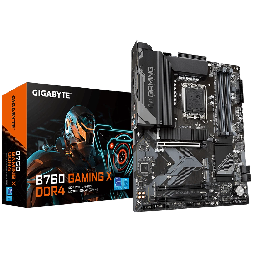 PC Aufrüstkit Bundle mit Intel CPU der 13. Gen mit Gigabyte B760 Mainboard DDR4 - Bild 2 von 4