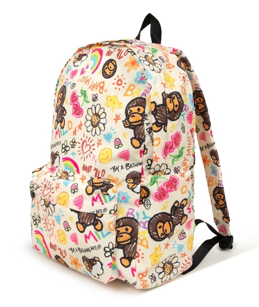A BATHNIG APE BABY MILO STORE BABY MILO LARGE BACKPACK