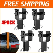 4 PACK Trailer Stake Pocket Winch, Utility Capacity# 16200 lbs, WLL 5400 Lbs USA