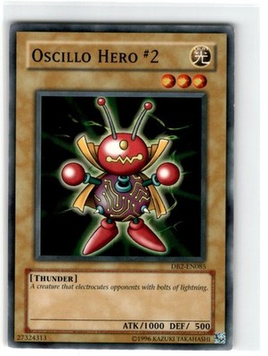 Yu-Gi-Oh! Oscillo Hero #2 Unlimited DB2-EN085 Moderately Played Common