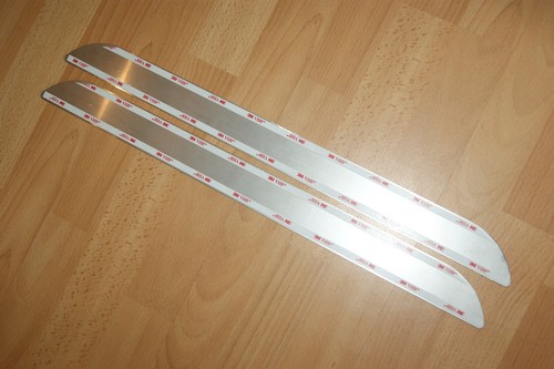 for NISSAN FIGARO 1991-1992 - CHROME Door Sill Scuff Plates Set of 2 - Imagen 11 de 11