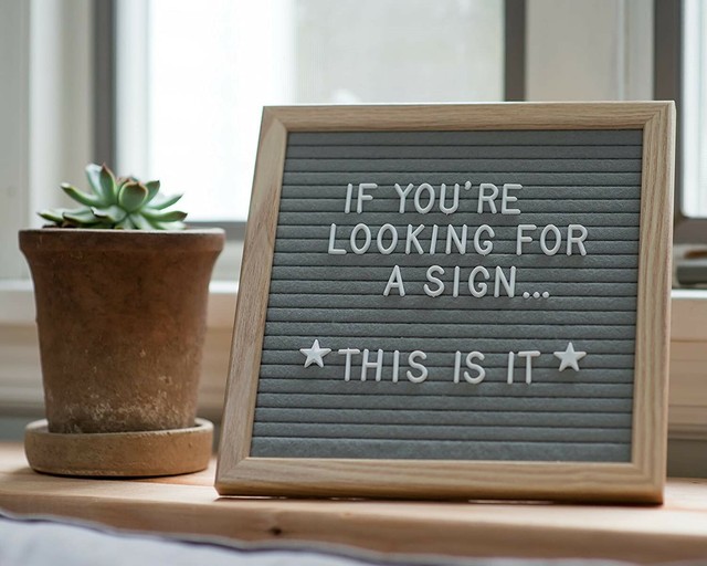 Changeable Felt Letter Board 10 x 10 340 Customizable White Letters