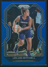 Leilani Mitchell 2021 Panini Prizm WNBA Blue Prizm /149 #3