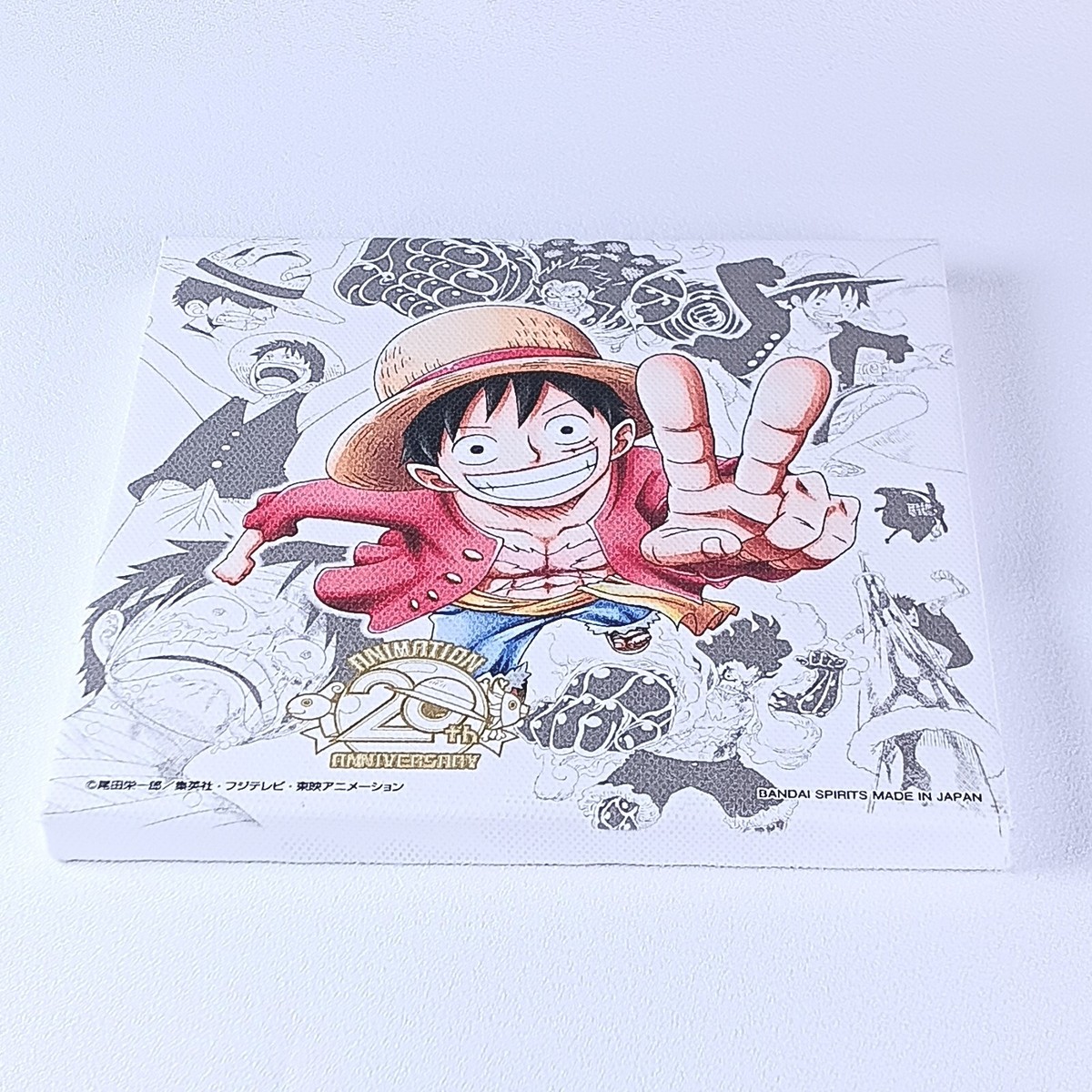 Monkey D. Luffy One Piece 20th Anniversary Canvas Board From