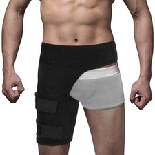 Thigh Compression Wrap, Adjustable Hip Joint Support Sciatic Nerve Brace