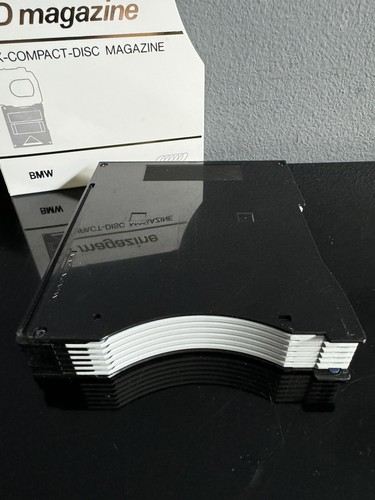 Pioneer 6 CD Cartridge Magazine PRW1139 Black For Home & Car + Case Great Cond! - Picture 5 of 6