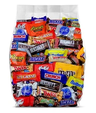 Assorted Chocolate Candy Variety Pack - 2Lb Chocolate Candy Individually Wrapped