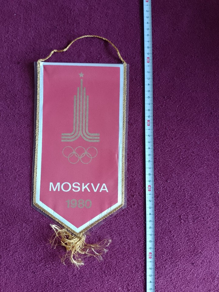 Old Sport Pennants OLYMPIC GAMES 1980 MOSCOW eBay