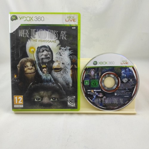 WERE THE WILD THINGS ARE THE VIDEOSPIEL Xbox 360 Hülle & Disc Spiel