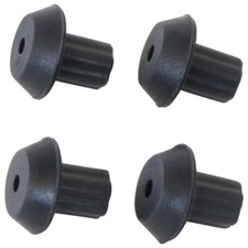 Gas Range Burner Grate Foot, Rubber, Pack of 4 for GE WB2K101