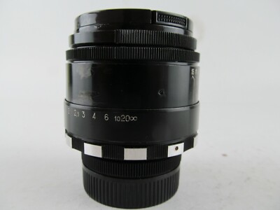 Helios 44-2 58mm f2 Belomo Zebra CLA portrait Lens DSLR M42 Mount