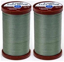 2-Pack COATS & Clark  Extra Strong Upholstery Thread, 150-Yard, Green Linen