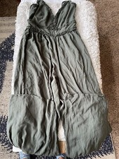 Mi Ami Women s Sz. XS Olive Green One Piece Pant Outfit. Exc. Condition