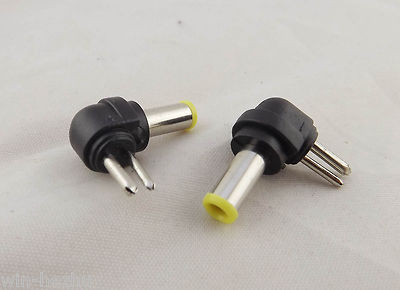 10x 5.0 x 3.0mm Universal AC DC 2 Pin Charger Tip Power Adapter Notebook Laptop