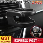 2pcs Universal Car Cup Holder Car Air Vent Folding Cup Holder Car Bottle Holders