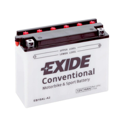 Motorradbatterie Exide EB16AL-A2 YB16AL-A2 12V 16Ah 175A